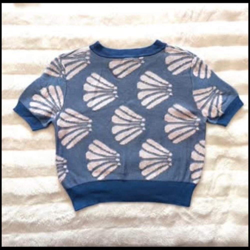 Callahan knitwear blue and pink